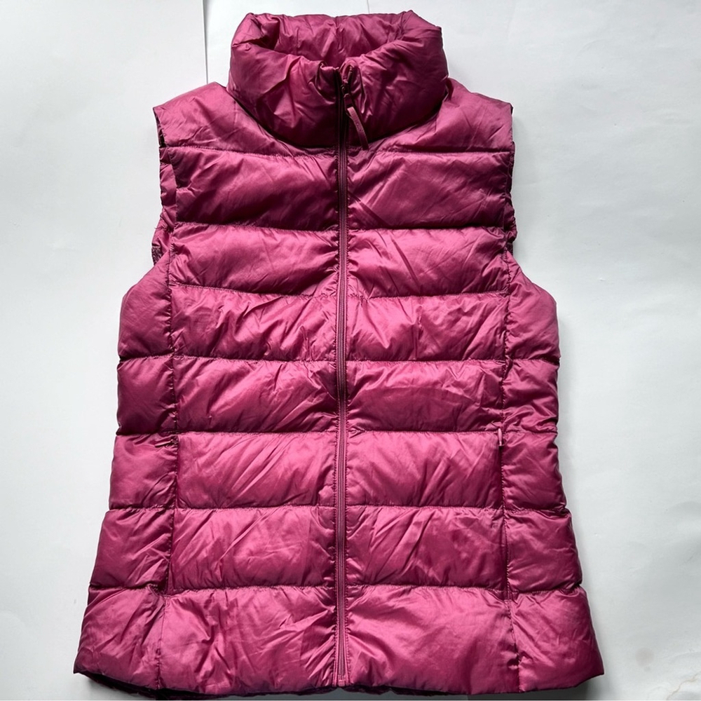 Uniqlo ULTRA LIGHT DOWN VEST powder pink size x small Packable